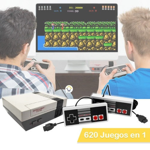 Consola Retro con 620 juegos