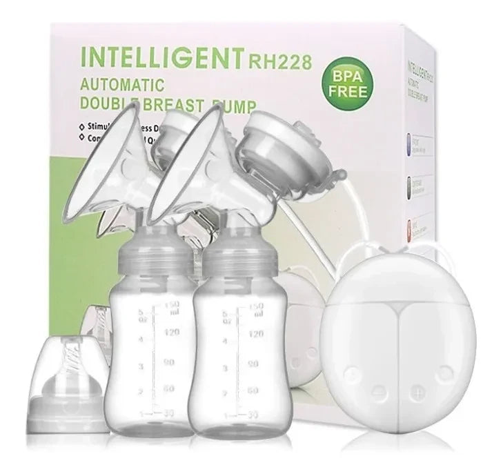 Extractor de Leche Materna Eléctrico Doble – Seguro, Cómodo y Saludable